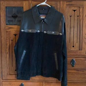 Men's Cripple Creek Western Cowboy/Leather Jacket